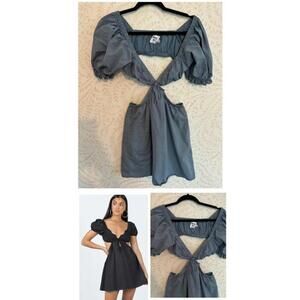 Chic Princess Polly Cut-Out Mini Dress